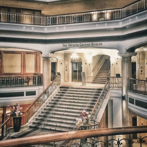 Staircase of building