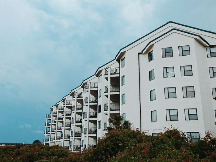 Low angle view of building against sky
