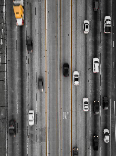Full frame shot of highway n city