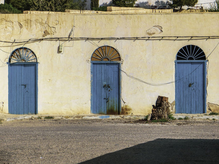 Exterior of old building in matmata
