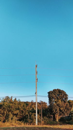 Clear blue sky