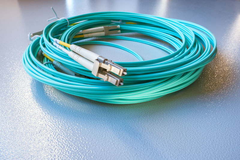 Fiber optic patch cord cable used to telecommunication networks