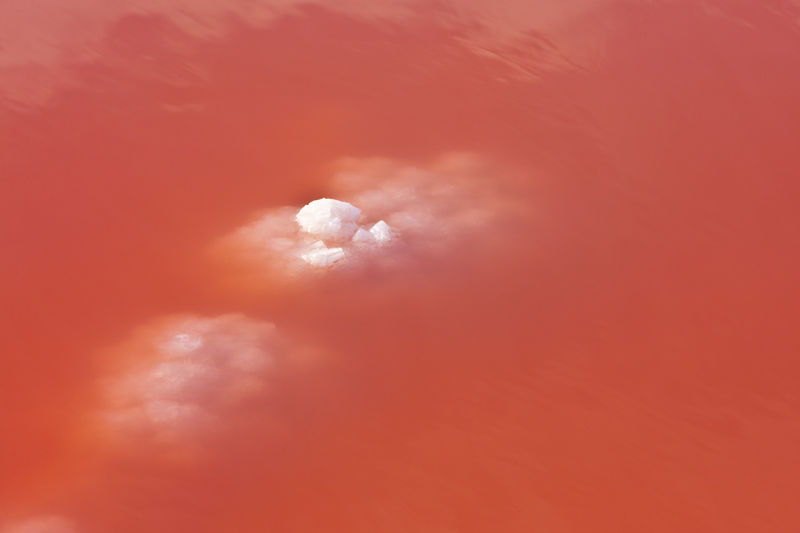Full frame shot of orange sky