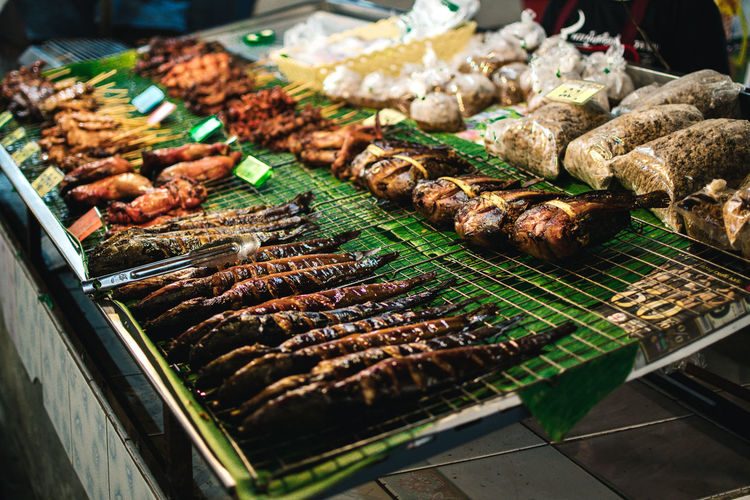 Fish on the thai market