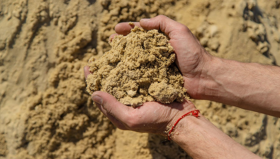Sand in the