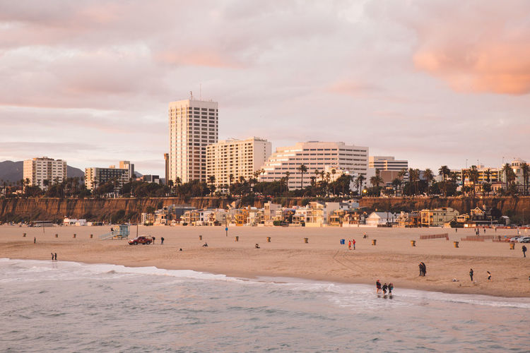 People on beach