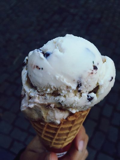 Close-up of ice cream