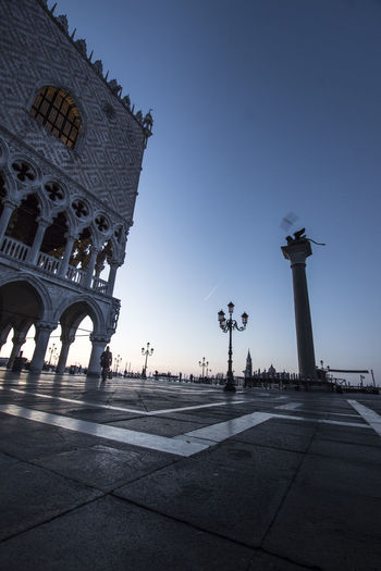 Low angle view of doges palace - venice against sky