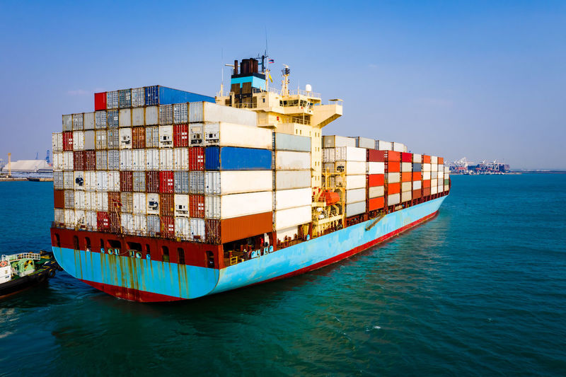 Shipping cargo containers businesses services import and export international transportation 