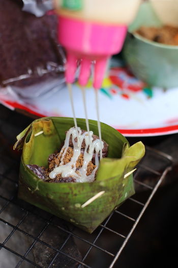 Close-up of food