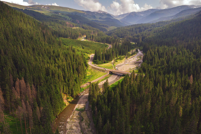 Panoramic view of landscape