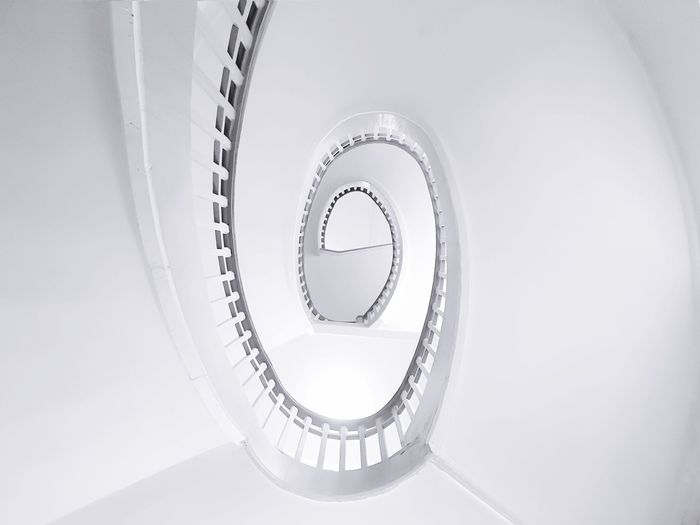 Stairs Stairways Stairway Staircase Spiral Staircase Minimalism Minimal Minimalobsession Minimalist Lookingup Architecture Architecture_bw Architecturelovers EyeEm Best Shots EyeEm EyeEmBestPics Architecture_collection The Architect - 2016 EyeEm Awards Blackandwhite Black And White EyeEm Best Shots - Black + White EyeEm Gallery Black & White IPS2016Composition Eye4photography