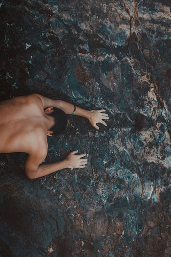 Can't escape this nightmare One Person High Angle View People Human Body Part Young Adult Outdoors Human Hand Back View EyeEm Of The Week Creative Photography The Week On EyeEm Scenics Best Of EyeEm Eye4photography Textured Real People Lifestyles Escape Human Representation Perspectives On Nature Nature Beauty In Nature Rocky Mountains Be. Ready.