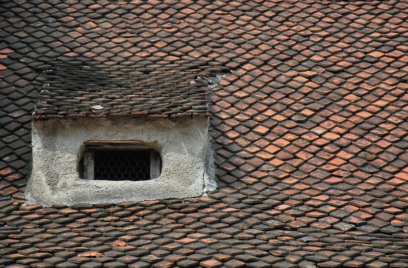 Close-up of roof