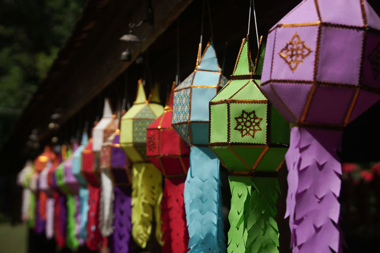 Close-up of christmas decorations