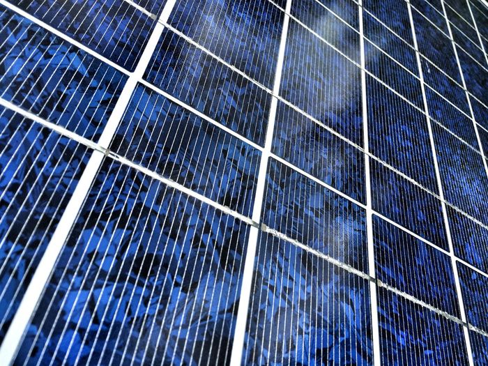 Full frame shot of solar panel