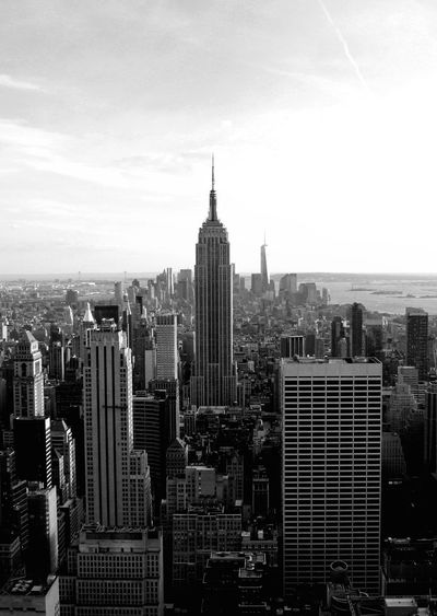 Modern city skyline