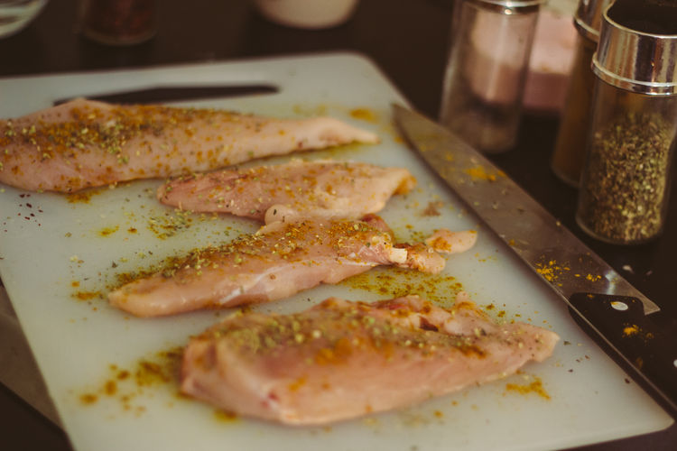 Close-up of food