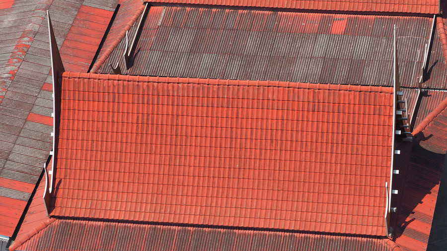 Roof of building