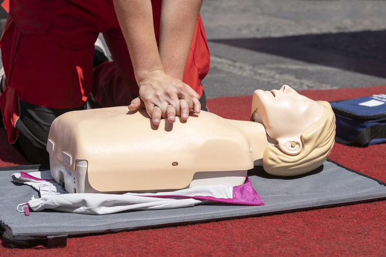 First aid and cpr - cardiopulmonary resuscitation class