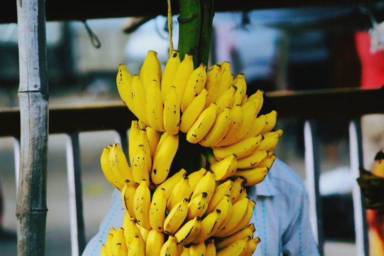 Close-up of a banana