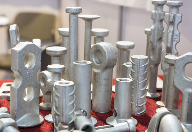 Close-up of machine part