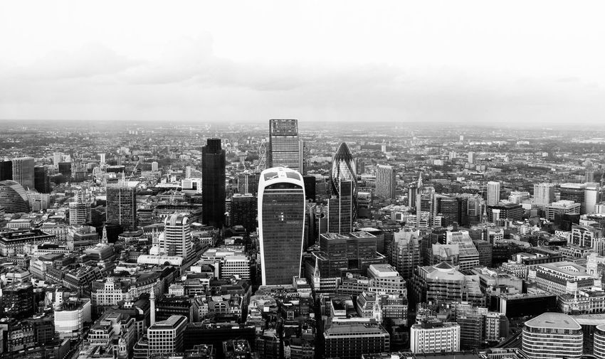 Skyscrapers in city