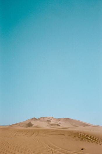 Dune in sahara desert