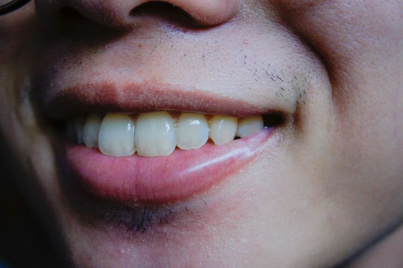 Close-up of smiling man