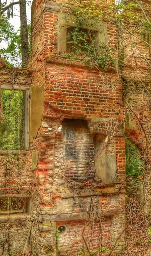 Entrance of old building