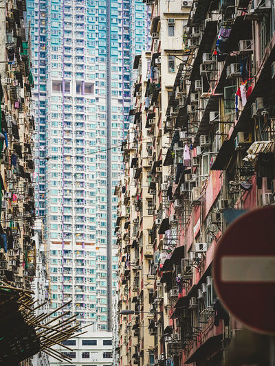 Full frame shot of buildings in city