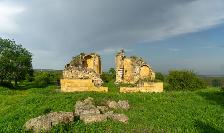 Old ruins of building