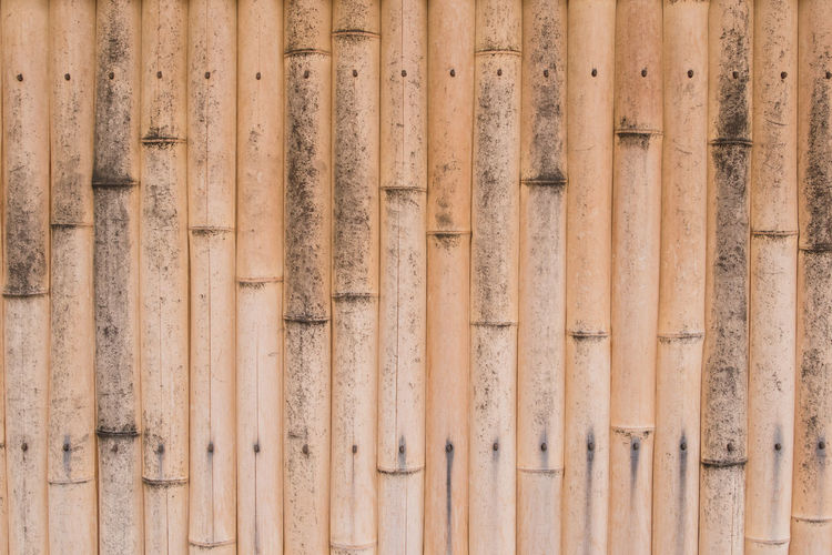 Full frame shot of wooden fence