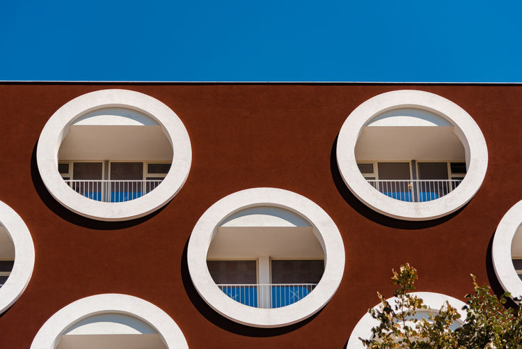Close-up of window on wall
