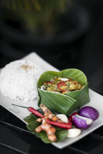 Close-up of food