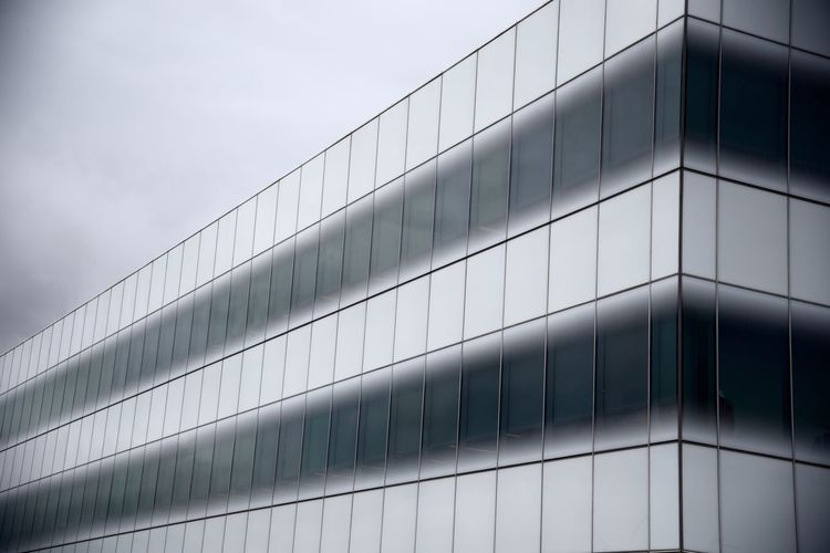 Exterior of modern building