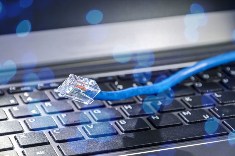 Close-up of computer keyboard