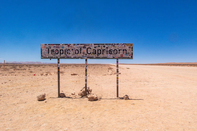 Point of the tropic of capricorn