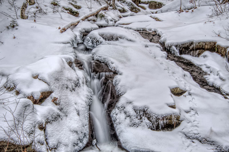 Bailey brook frozen in time.