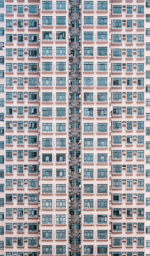 Full frame shot of residential building