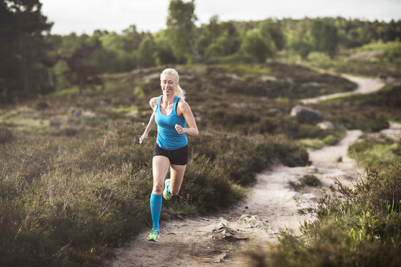 Woman running