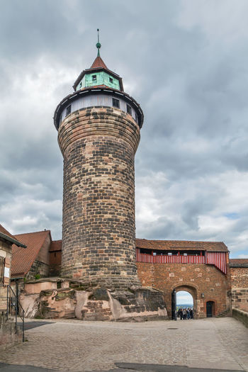 Sinwell tower - sinwellturm in nuremberg castle, germany