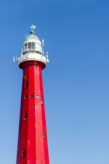 The red lighthouse of scheveningen