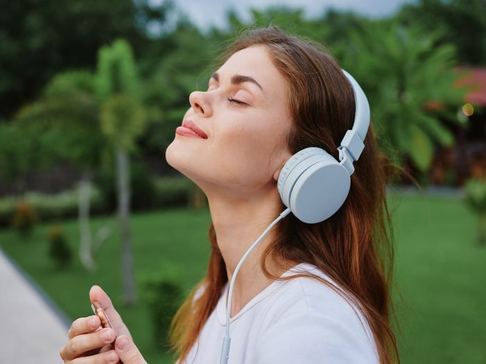 Young woman using mobile phone