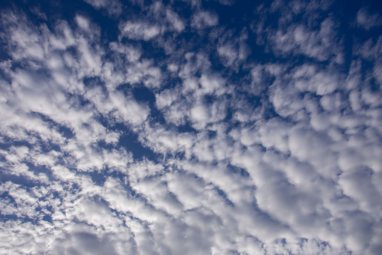 Low angle view of clouds in sky
