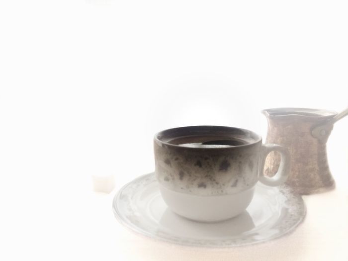 Close-up of coffee cup