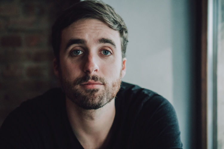 Portrait of young man with beard