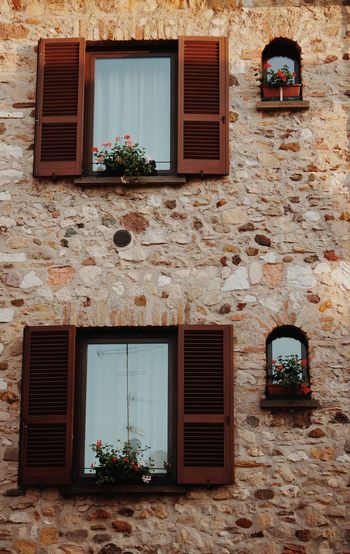 Window of building