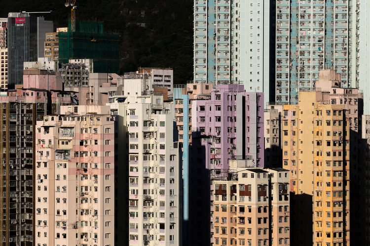 Full frame shot of buildings
