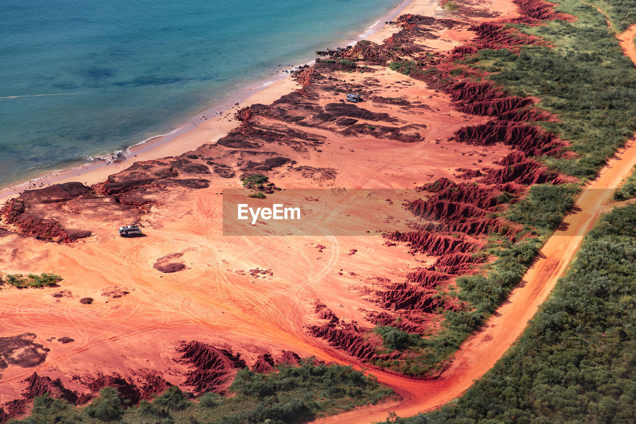 James price oint with it's red soil- pindan- in the kimberley region in western australia